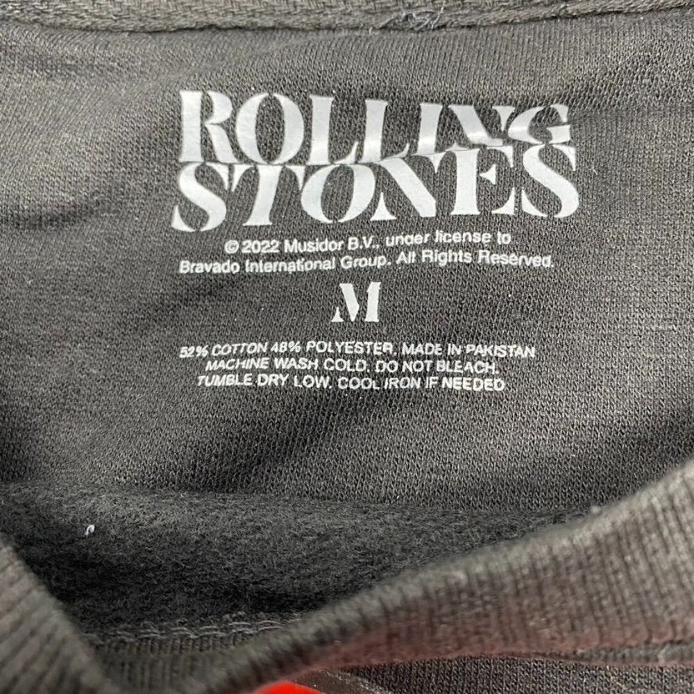 Bravado Women's The Rolling Stones Halloween Graphic Sweatshirt - Black - Picture 8 of 10